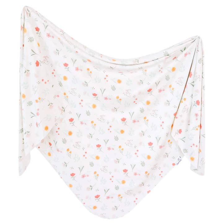 Copper Pearl - Wholesale Swaddle - Baby - Knit Swaddle Blanket - Mabel1