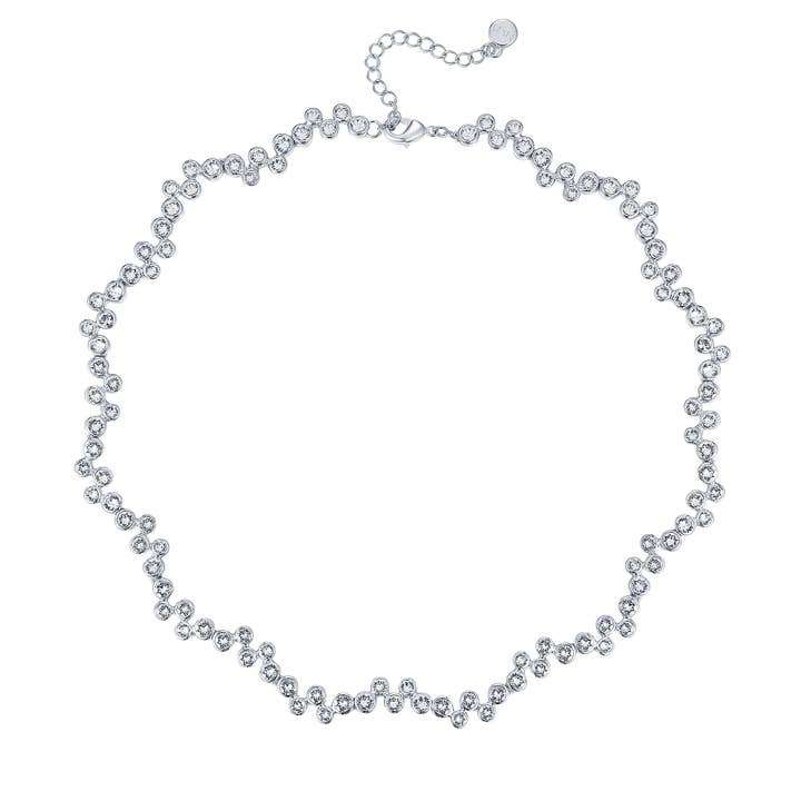 My Jewellery Story - Wholesale Link & Chain Necklace - Fidelity Necklace with Rhodium Plated Bridal