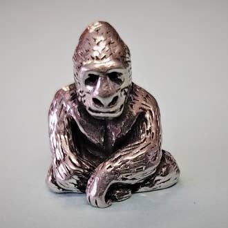 Cute Gorilla Miniature Decorative Figurine for wholesale by Basic Spirit