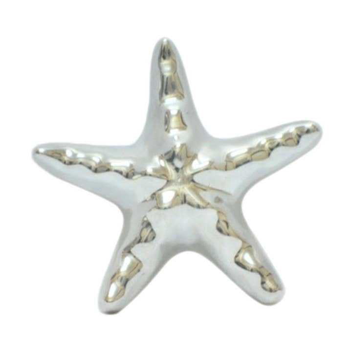 Star Fish Mini Figur Handgjord i återvunnet aluminium för wholesale av Handcrafted Gift