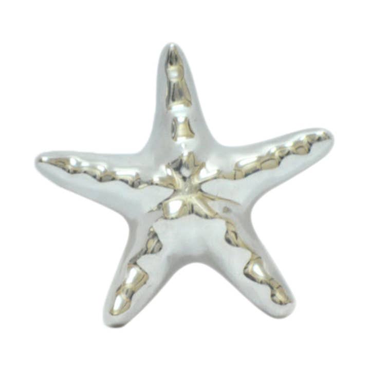 Star Fish Mini Figur Håndlavet i genanvendt aluminium for engroshandel hos Handcrafted Gift