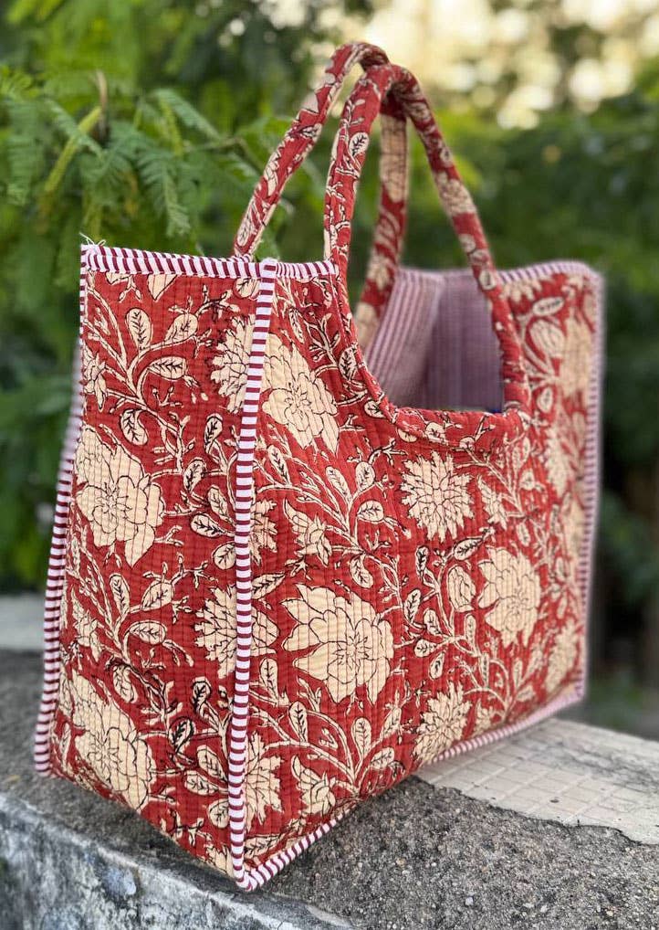 bhavnas boutique - Wholesale Tote Bag - Women's - Cotton Quilted Handbag Quilted Bag Women's Handbags
