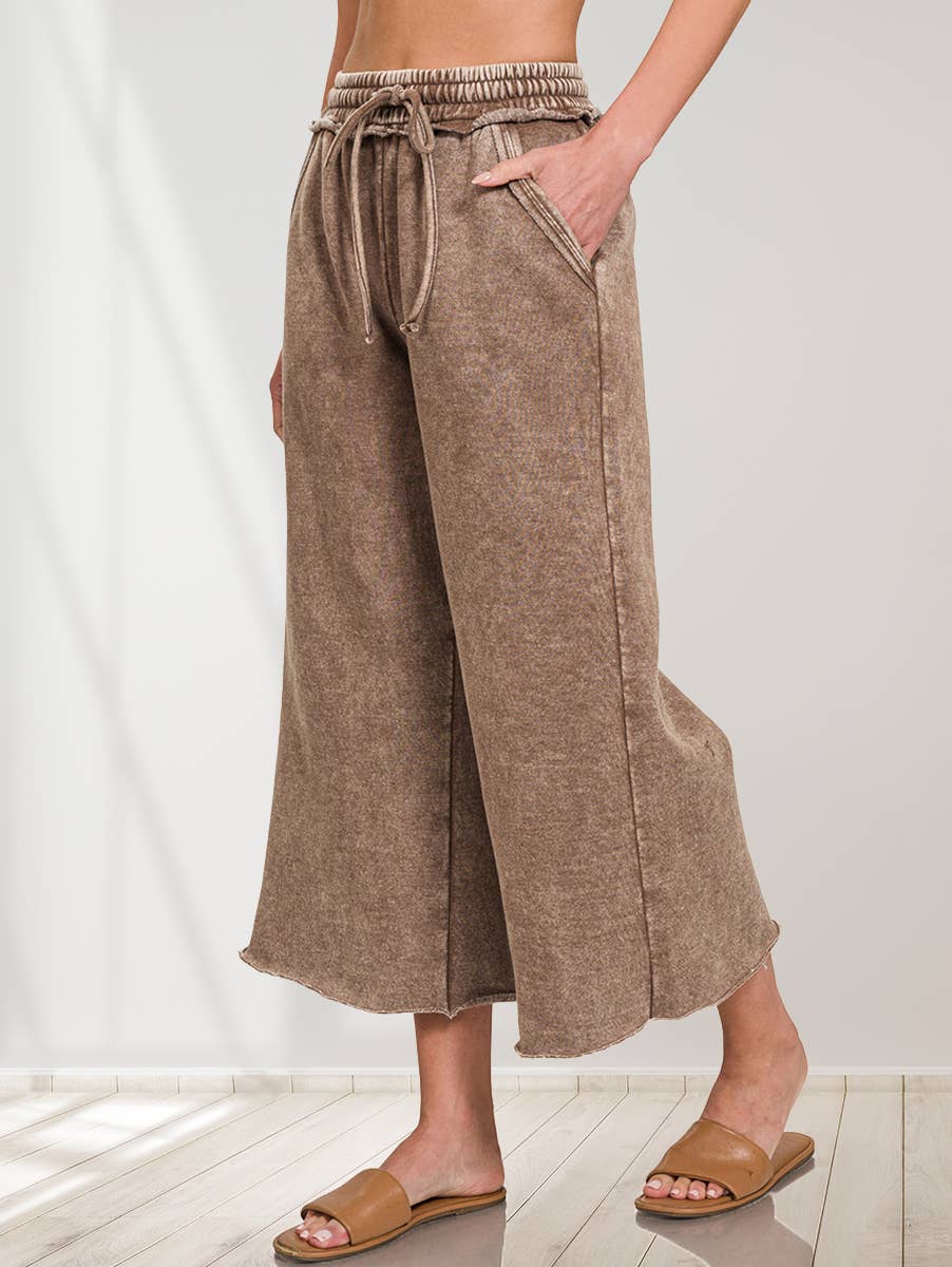 42POPS - Wholesale Lounge Sweatpants/Joggers - Women's - `.Snow Wash Fleece Sweatpants With Pockets40