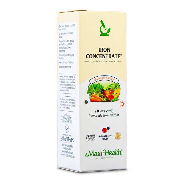 Maxi Health - Wholesale Oral Supplement/Vitamin - Iron Concentrate1