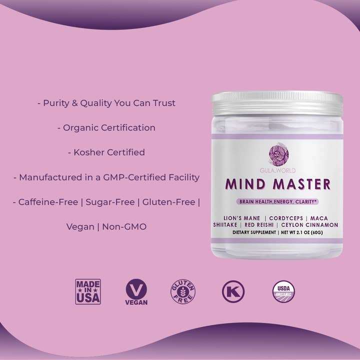 Mistura de Cogumelos Mind Master por atacado de gula world