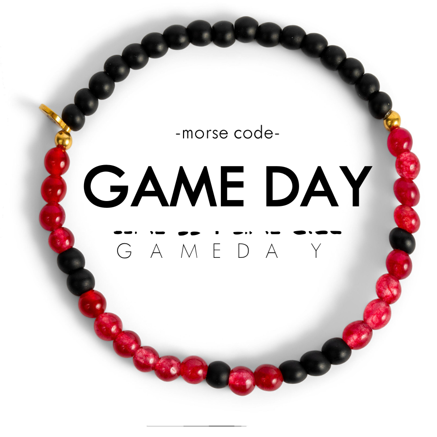 ETHICGOODS - Wholesale Beaded Bracelet - Morse Code Bracelet | GAME DAY7