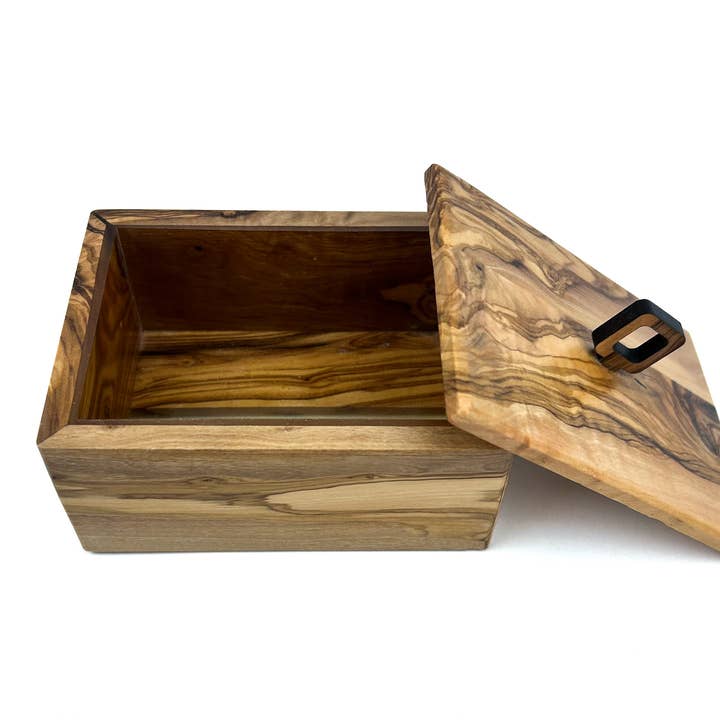 Natural OliveWood - Wholesale Jewelry Box/Organizer - Olive Wood Jewelry Box1