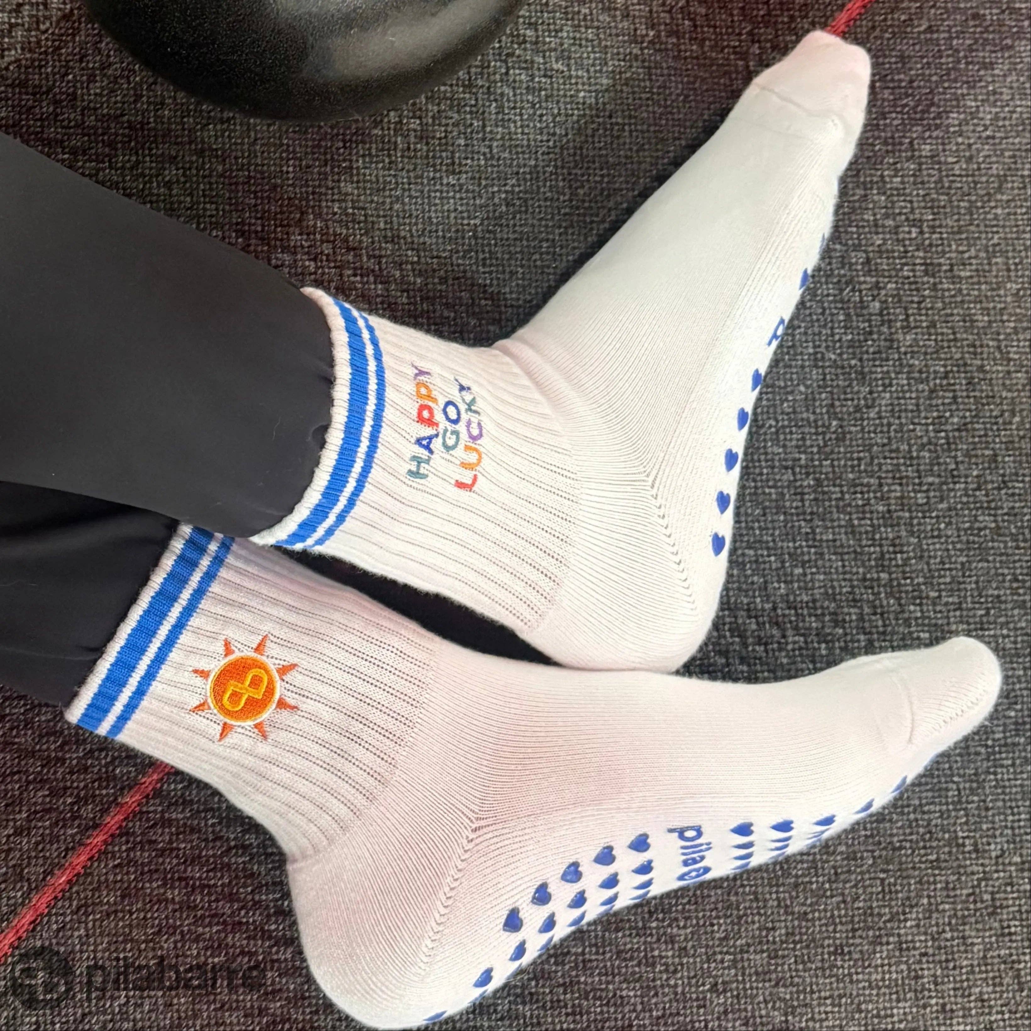 Pilabarre - Wholesale Socks - Women's - Happy Go Lucky Grip Socks7