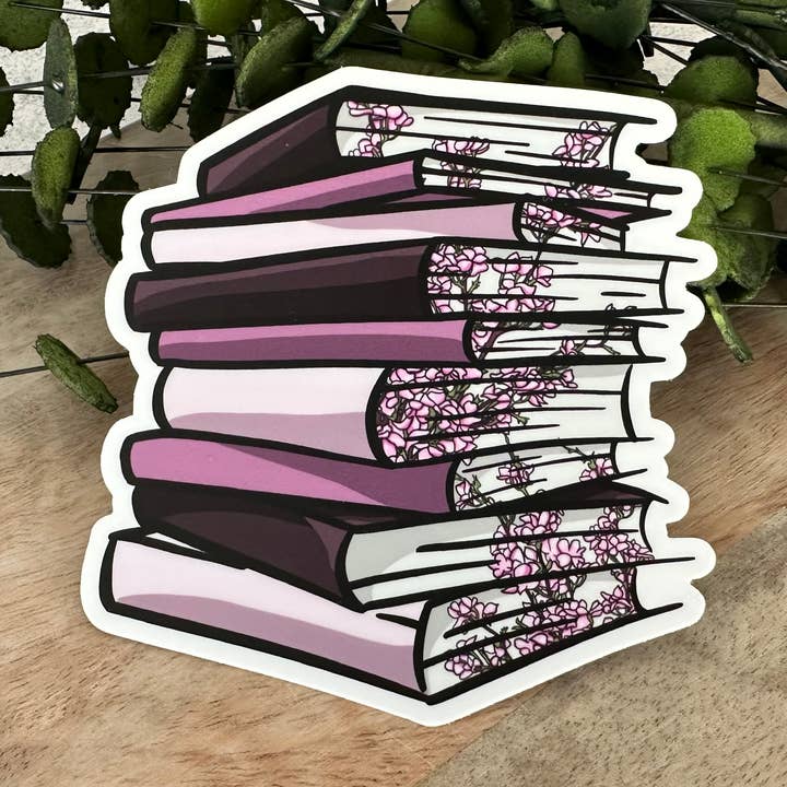 Adhesivo rosa para libro floral para venta al por mayor de Everyday H2O