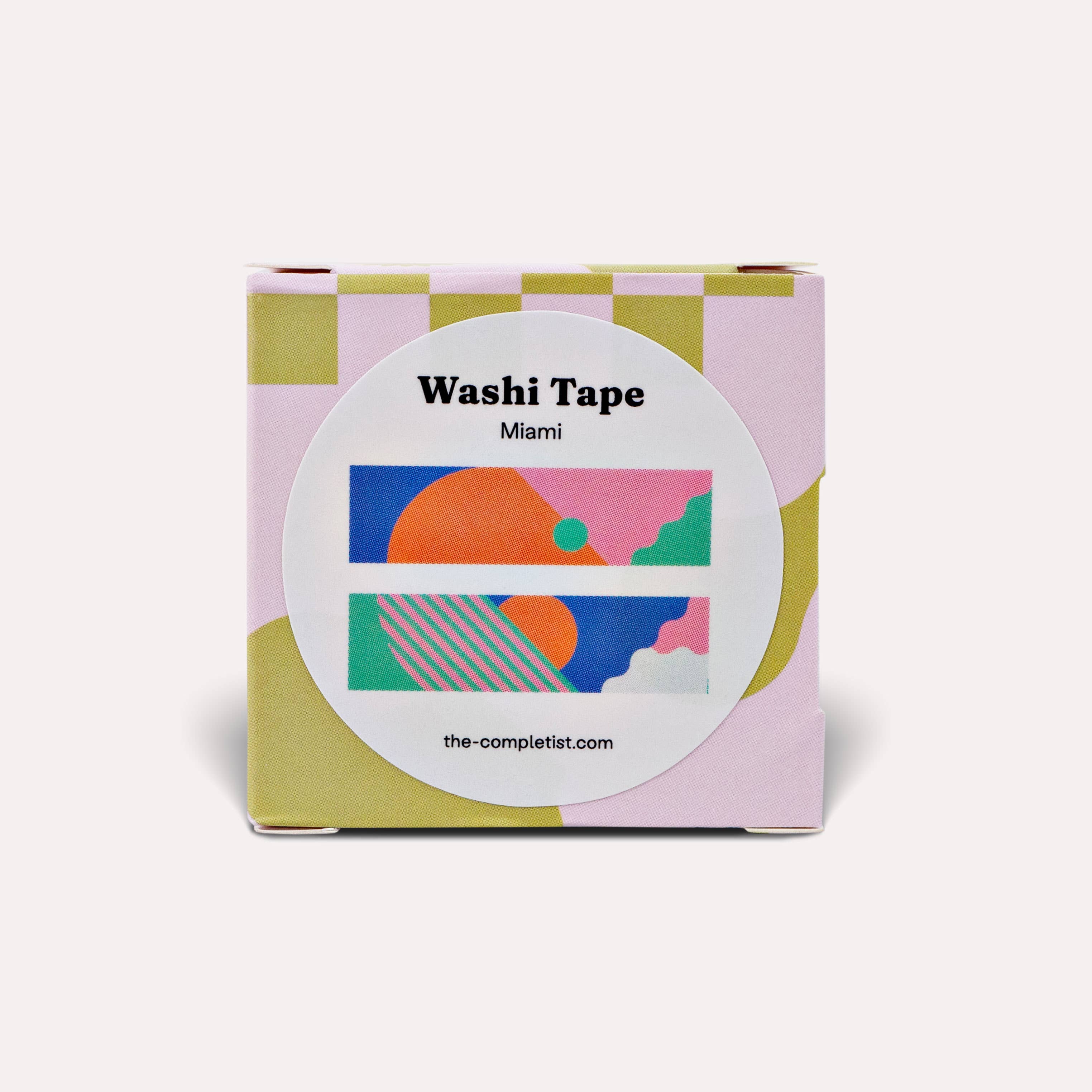 The Completist (No duties on USA orders!) – wholesale Washi tape – Primary Miami Washi Tape2