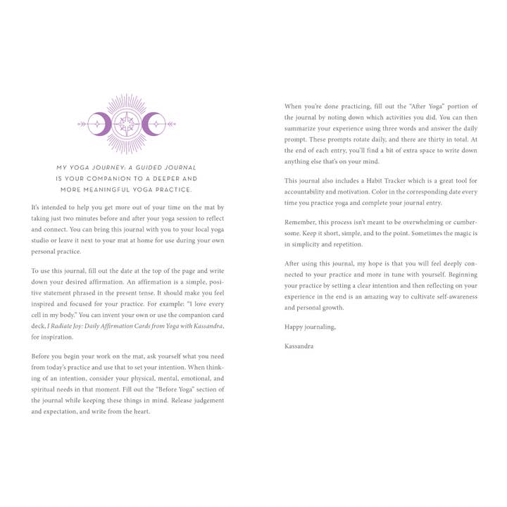 Insight Editions - #1 Pop Culture Publisher - Wholesale Journal/Diary - My Yoga Journey (Guided Journal)1