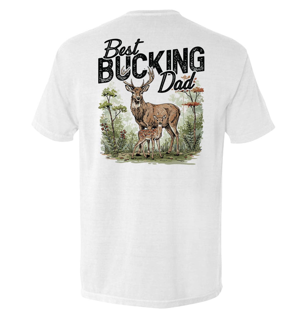 Shield Republic - Wholesale Screen Printed T-Shirt - Men's - Best Bucking Dad3