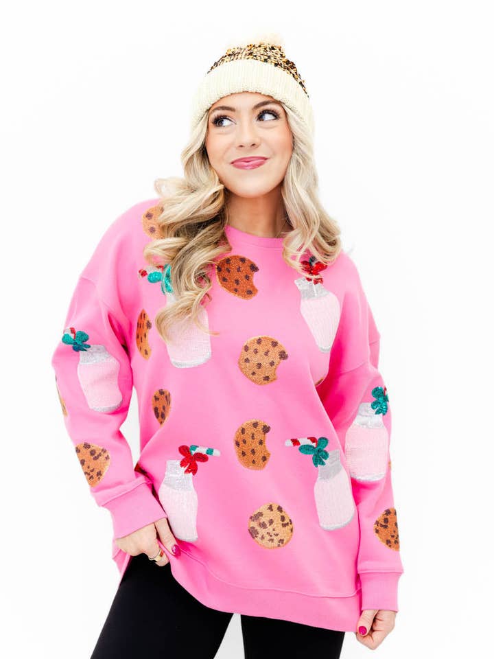 Whiskey Darling - Wholesale Sweatshirt – Women's - Cozy Cookie Crush Sweatshirt5