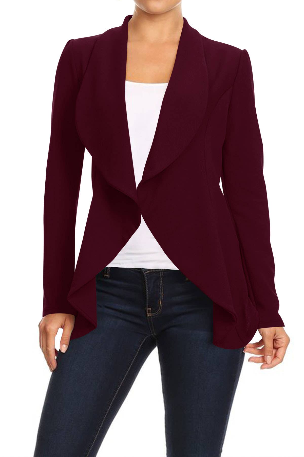 MOA COLLECTION - Wholesale Blazer - Women's - Women's Casual Office Work Basic Blazer Jacket S-3XL60