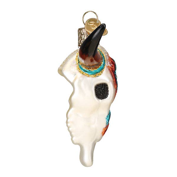 Old World Christmas - Wholesale Ornament - Southwestern Steer Skull Ornament3