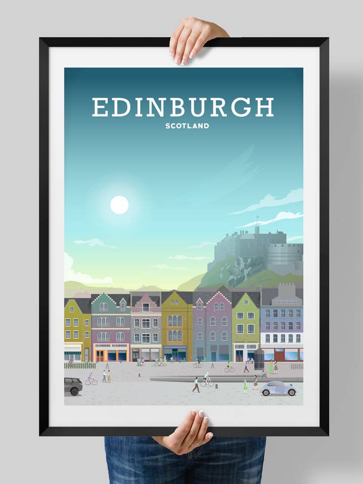Edinburgh, Scotland for wholesale by Hillview Prints