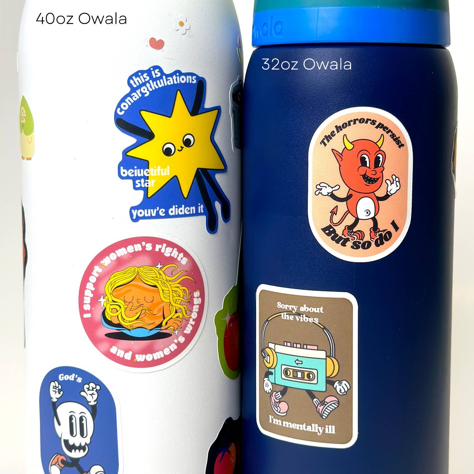 Gobi Prints Co. – wholesale Sticker – Built Different | Funny Vinyl Sticker2