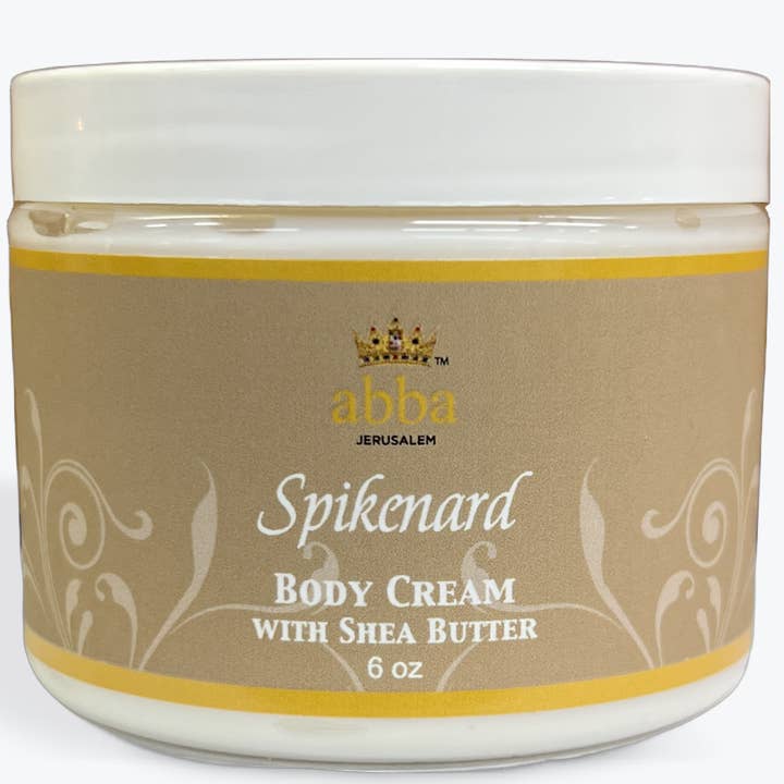 Spikenard Body Cream with Shea Butter - 6oz for wholesale by Abba Christian Products