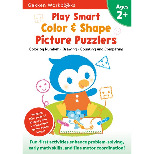 Bradley's Book Clearance - Wholesale Puzzle - Kids - Play Smart Color & Shape Picture Puzzlers (Age 2+)