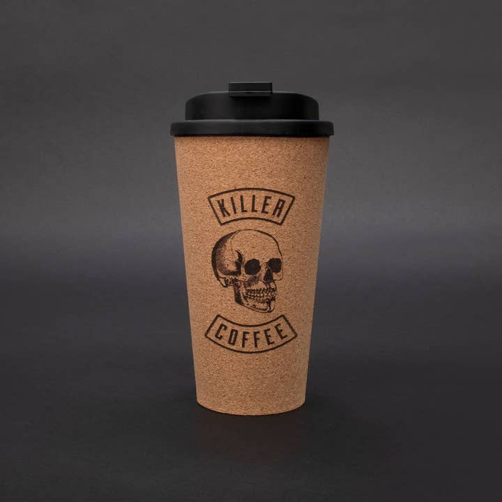 SUCK UK Ltd - USA - Wholesale Insulated Mug/Tumbler - Iron & Glory - Killer Coffee