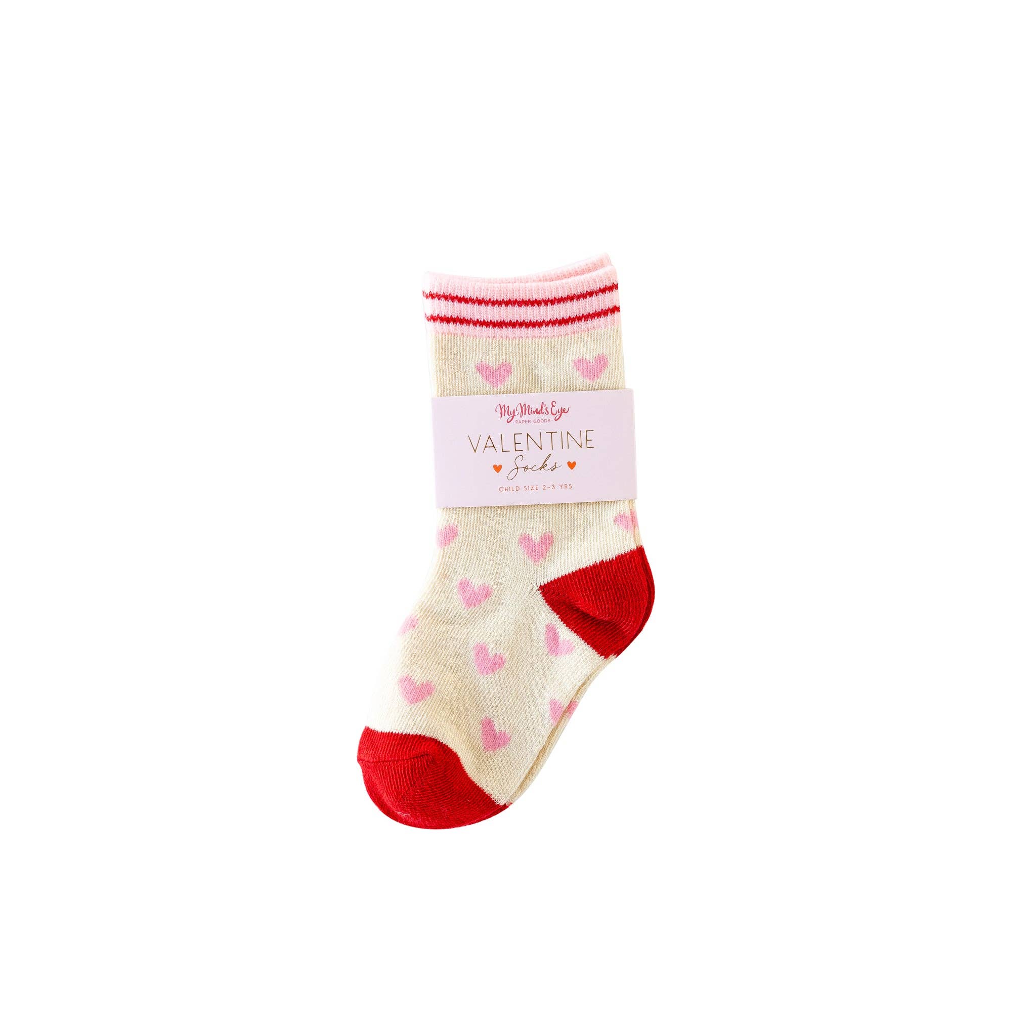 My Mind’s Eye - Wholesale Socks - Kids - VAL1050 -  Heart Socks0