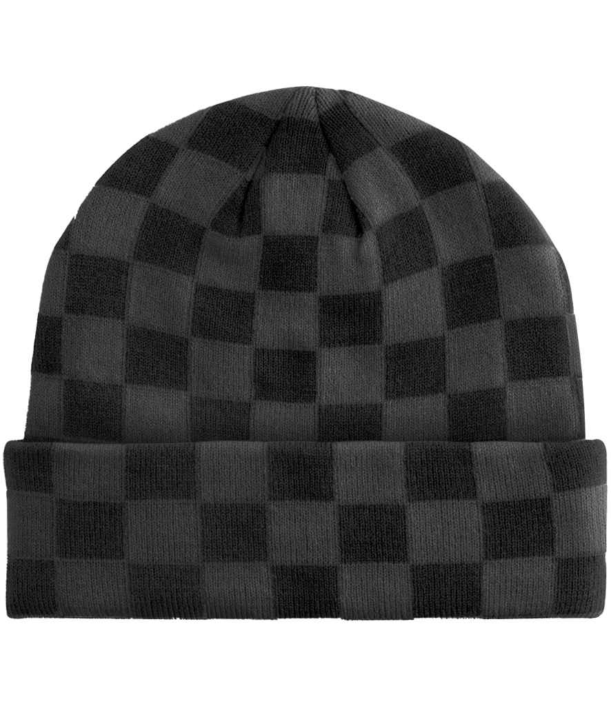 Pierre Francis – wholesale Beanie – Men's – Beechfield - Checkerboard Beanie2