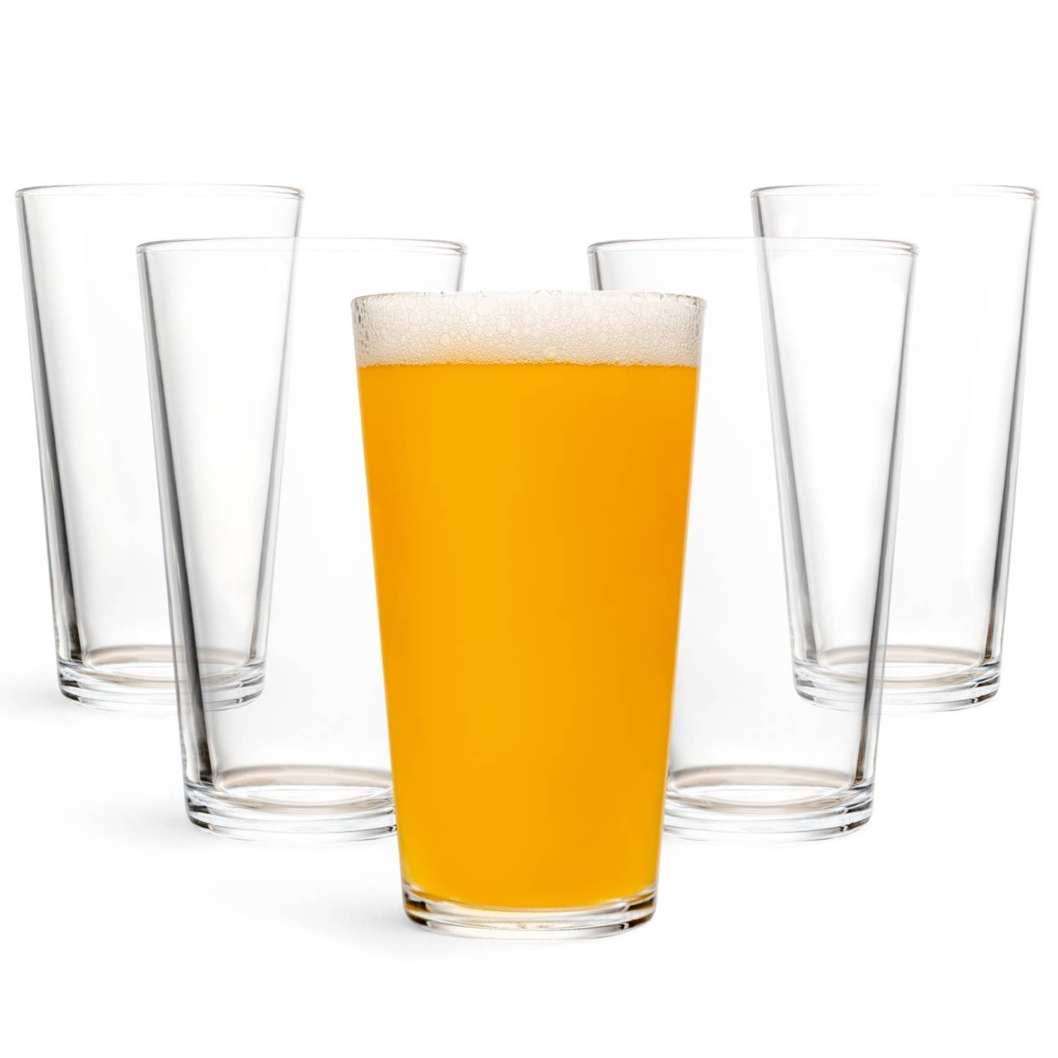 The Abby Smith Brands - Wholesale Beer Glass/Mug - Blank Mixing Glass - Pint Beer Glass 16 oz.0