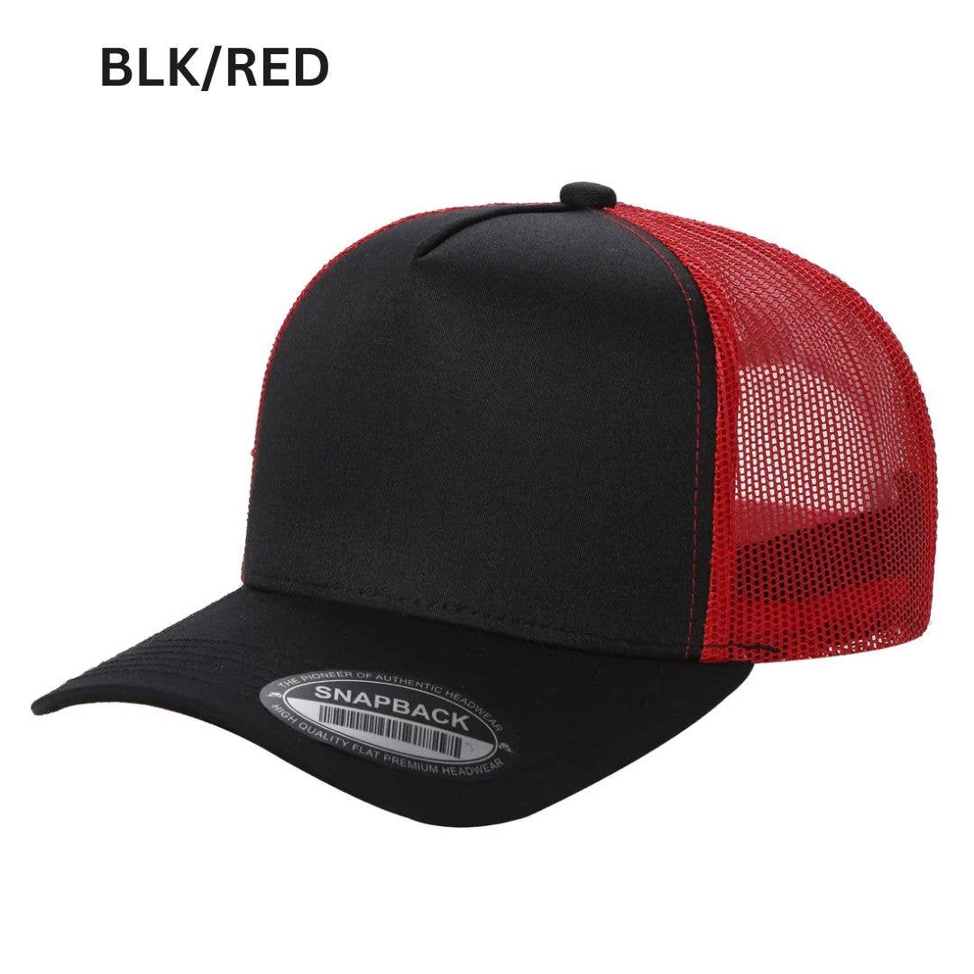 Burzip collection - Wholesale Trucker Hat - Unisex - TCM 2TONE - 5PANEL TC MESH 2TONE 5TRTM 6