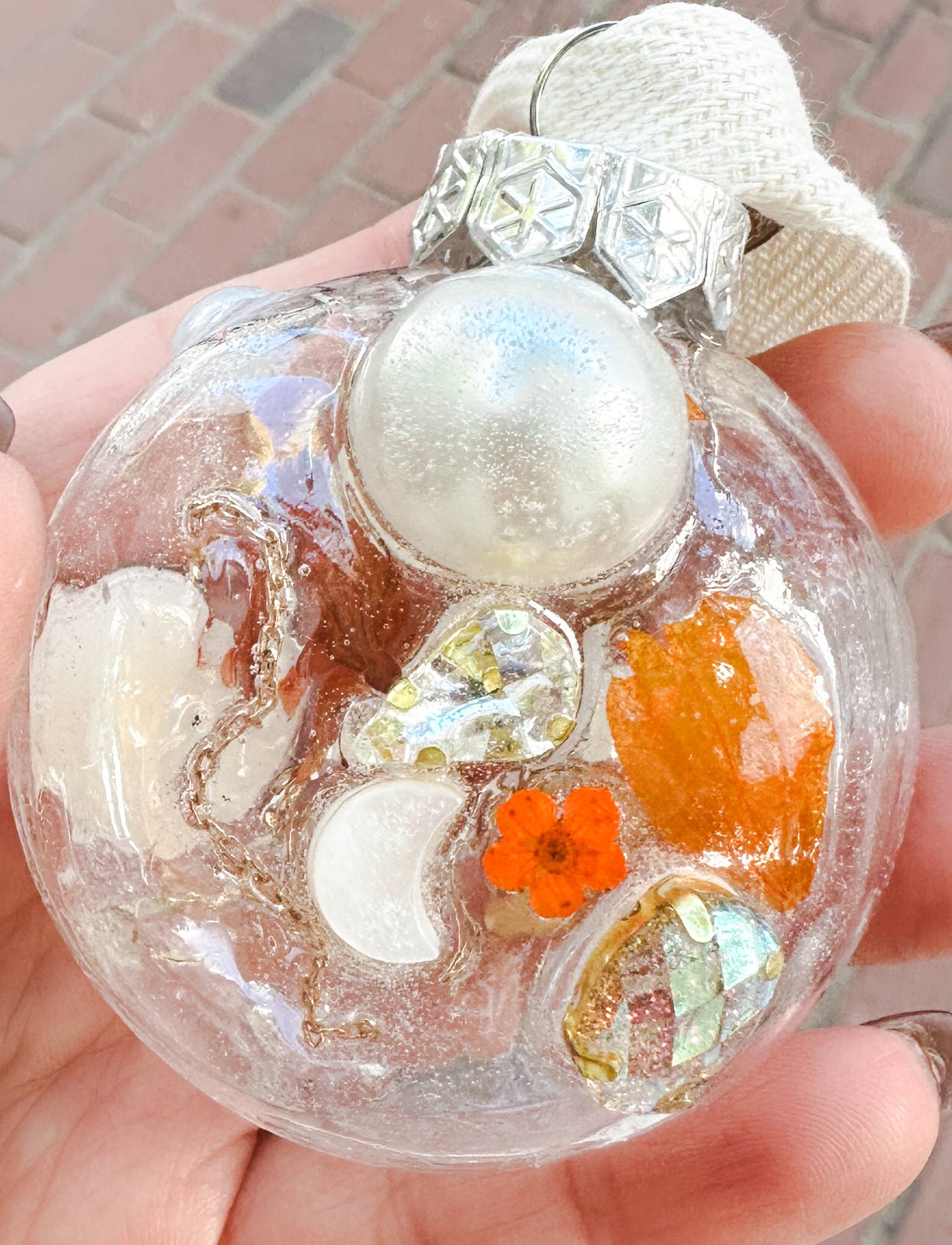 AlwaysJean - Wholesale Ornament - Pressed flower ornaments 8