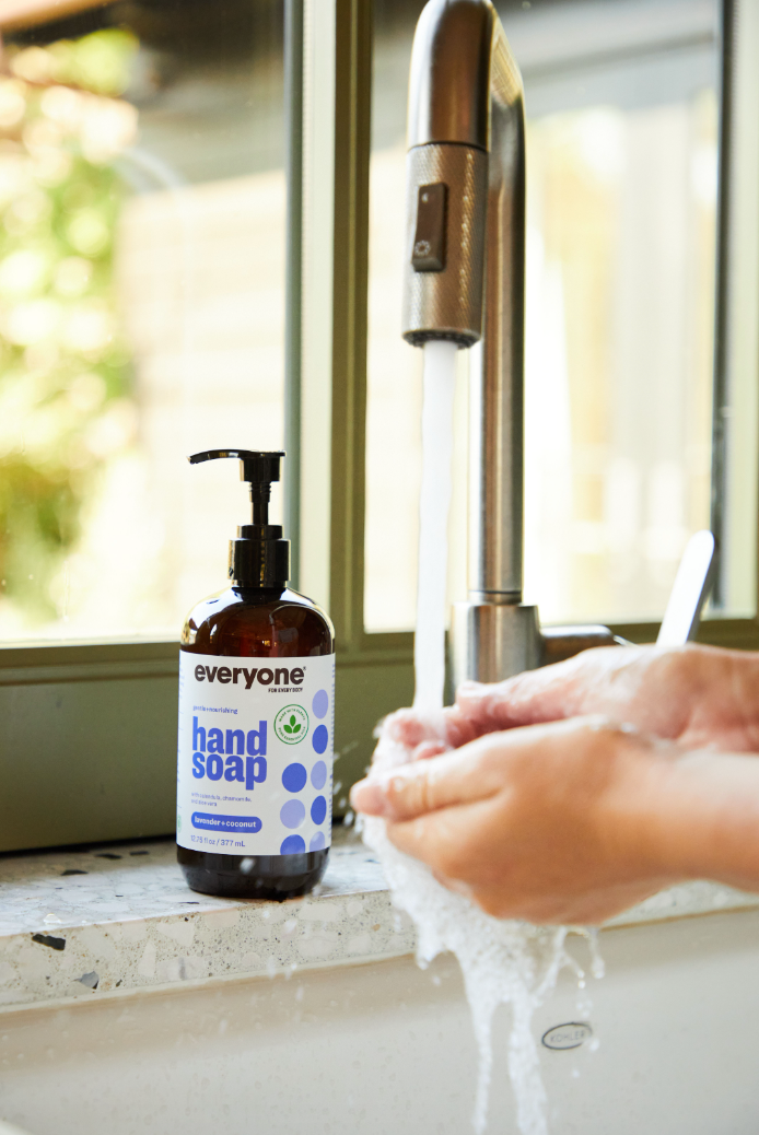 EO + Everyone - Wholesale Hand Soap/Wash - Lavender + Coconut Hand Soap Case Pack of 61