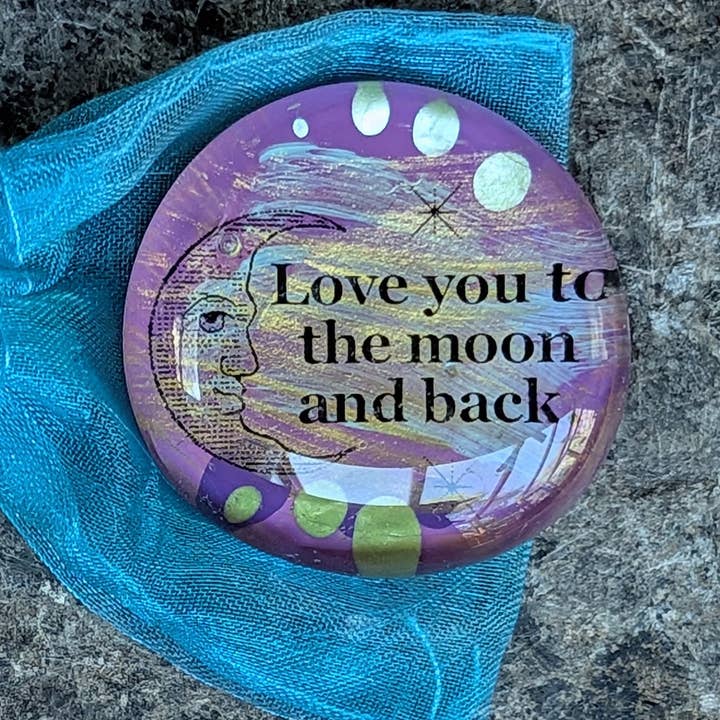 Gather Studios - Wholesale Spiritual Stone/Crystal - Gather Stones - Quotes - Love you to the Moon and Back1