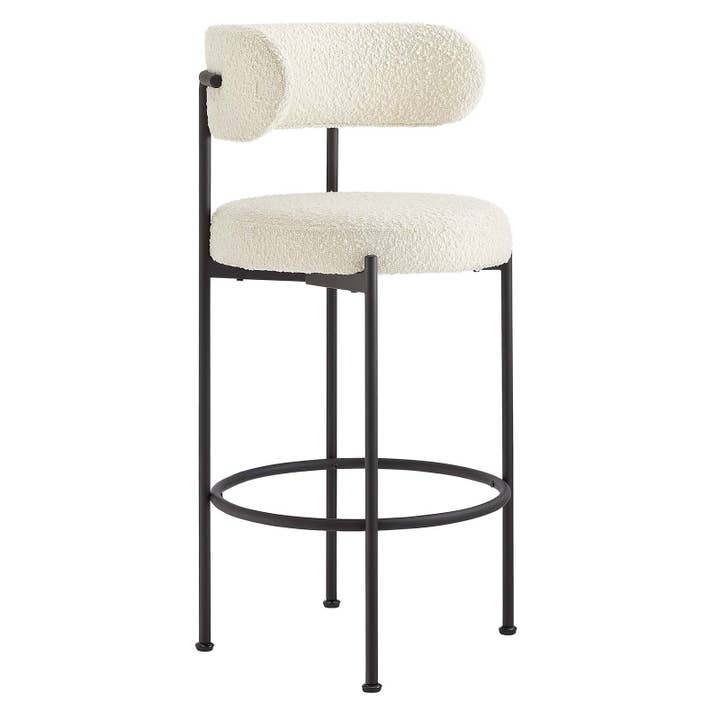 Modway - Wholesale Stool - Albie Boucle Fabric Bar Stools - Set of 21