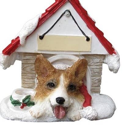Waliser Corgi Doghouse Ornament für den Großhandel von E&S Pets