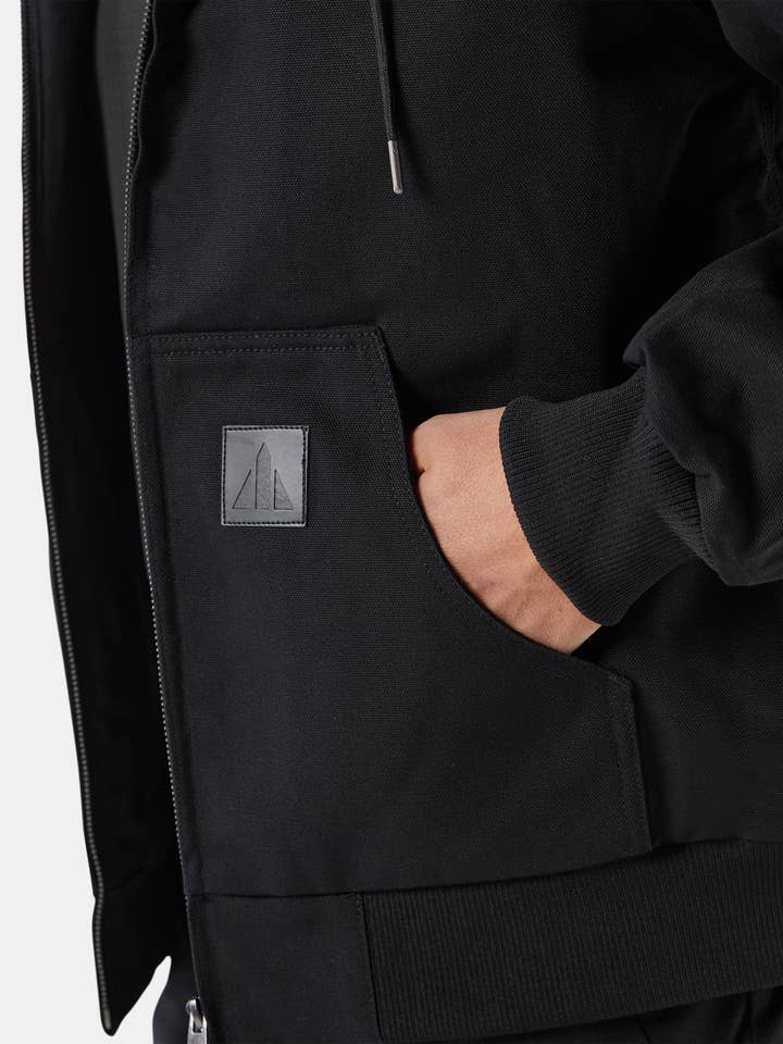 BAD WORKWEAR - Wholesale Jacket - Men's - BAD MICHIGAN â„¢ HEAVY-DUTY COTTON CANVAS HOODED JACKET
