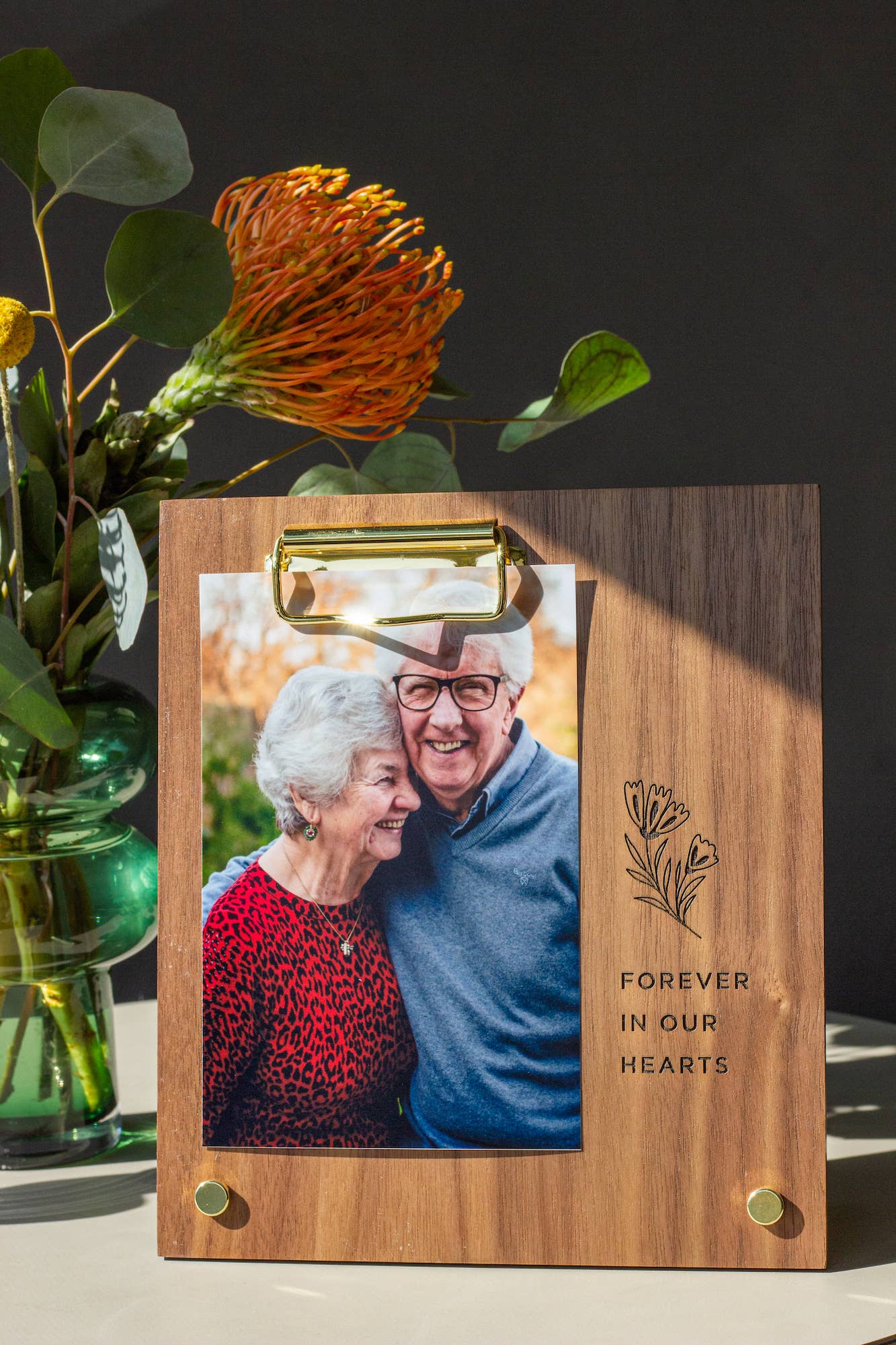 Hereafter - Wholesale Picture frame - Forever In Our Hearts Memorial Wood Frame2