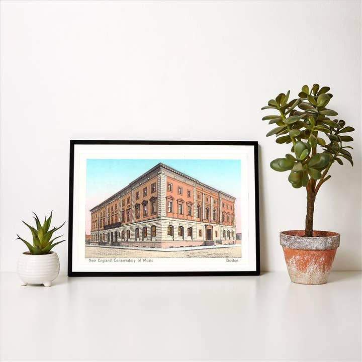 Found Image Press – Großhandel Kunstdruck – Kunstdruck MA-1025 New England Conservatory of Music1