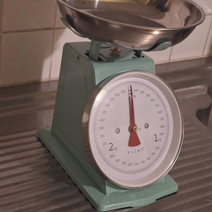 Icónica balança retro com taça de aço inoxidável – 3 kg – ZenZies. por atacado de ZenZies