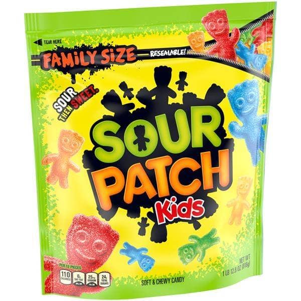 Royal Wholesale - Wholesale Gummy - Sour Patch Kids 1.8lb Resealable Bag0