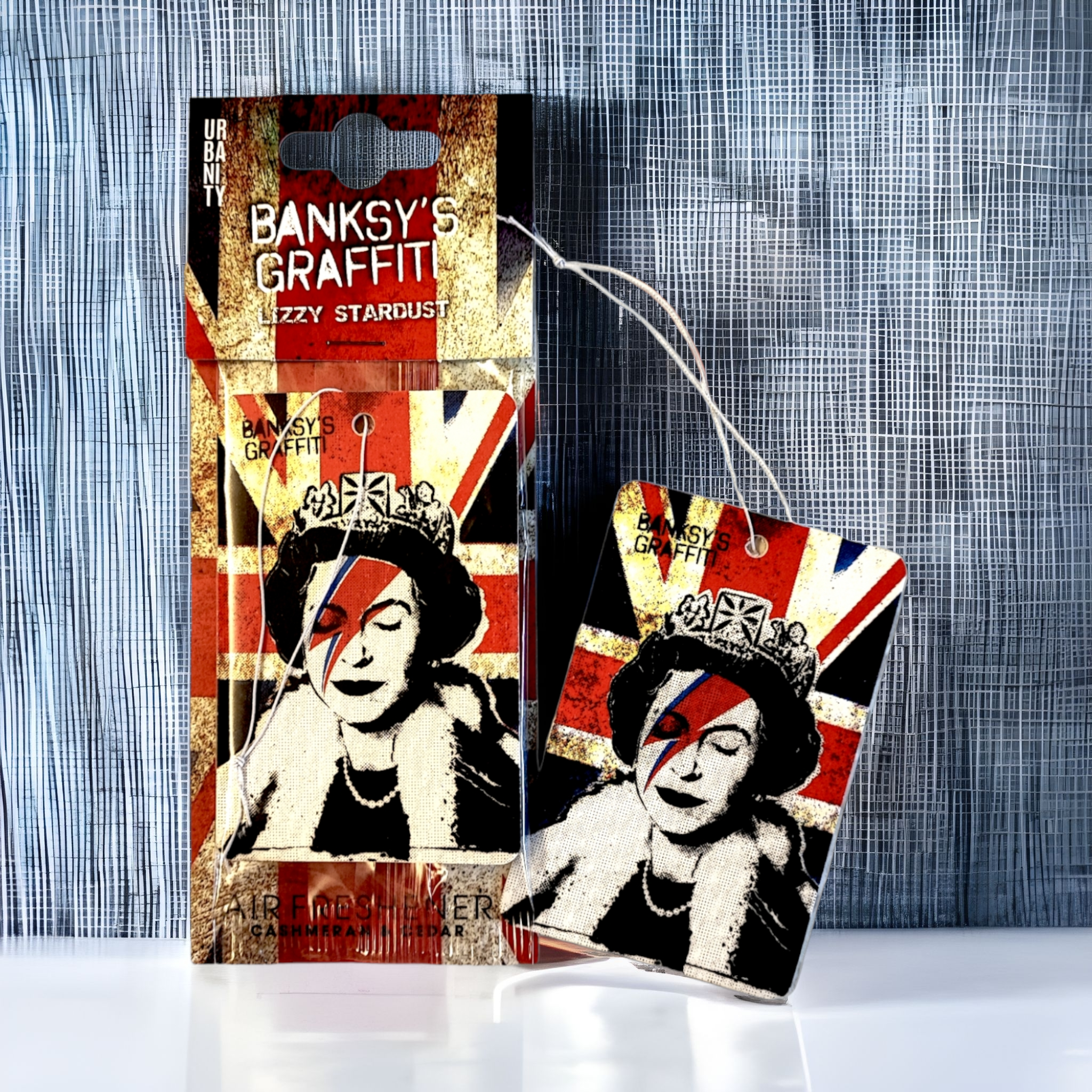 URBAN.ITY SRL - Wholesale Retailer Display - Beauty & Wellness - Banksy Car Perfumes Countertop Display - Version A5
