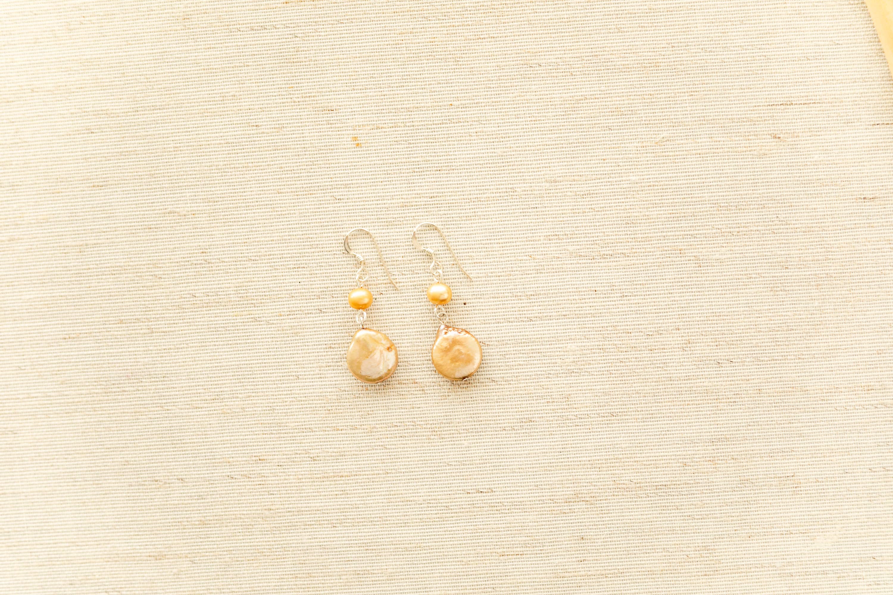 Rahab's Rope - Wholesale Dangle Earrings - Fields of Gold2