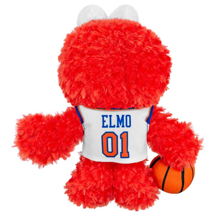 Uncanny Brands - Wholesale Stuffed/Plush Toy - Kids & Baby - Bleacher Creatures New York Knicks Sesame Street Elmo 8" Kuricha Plush6