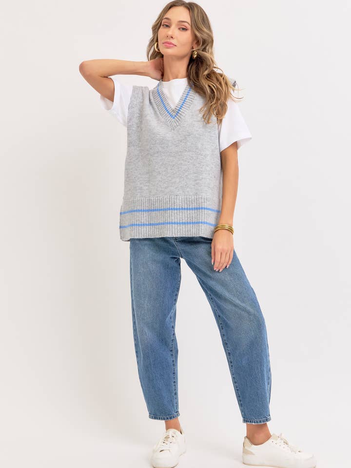 Sweet Lovely by Jen - Wholesale Knit Sweater - Women's - EFFORTLESSLY ESSENTIAL KNIT TOP/VEST20