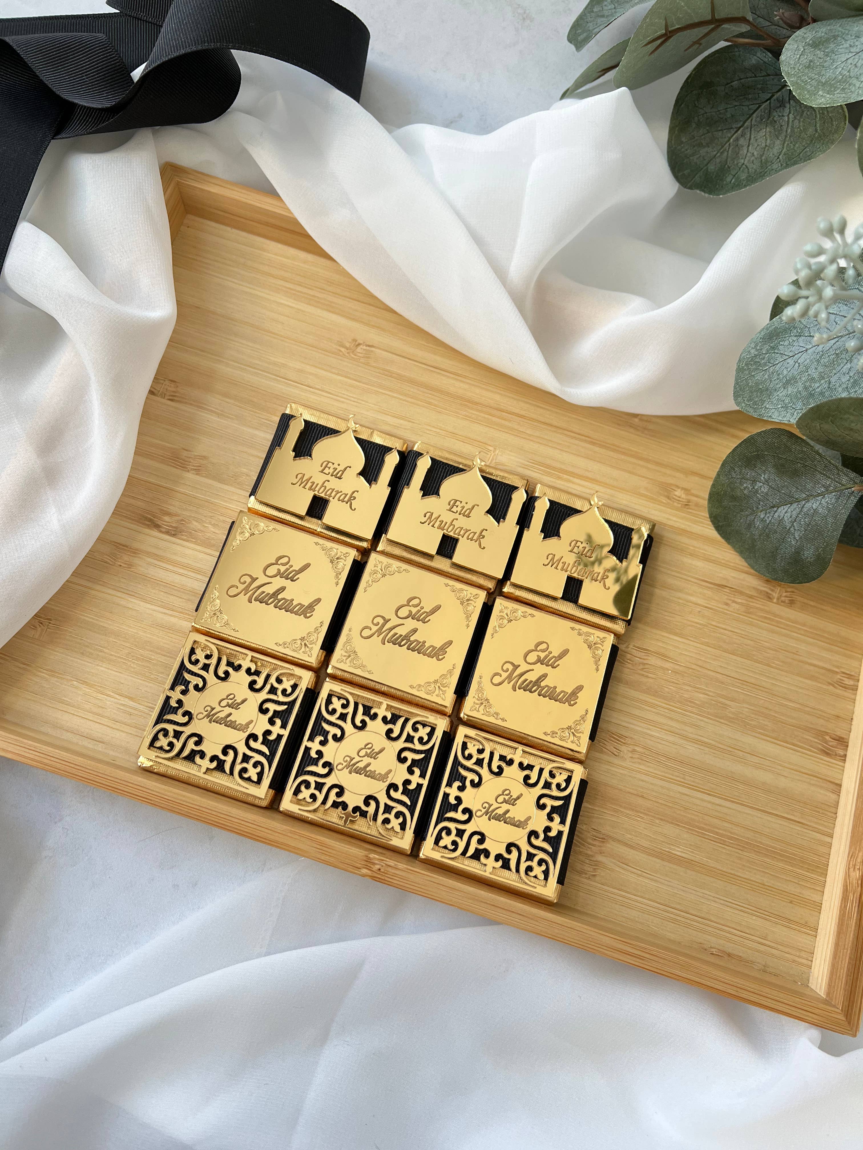Uniq Favors - Wholesale Chocolate Box - Ramadan Chocolate Gifts, Islamic Gifts, Muslim Favors20