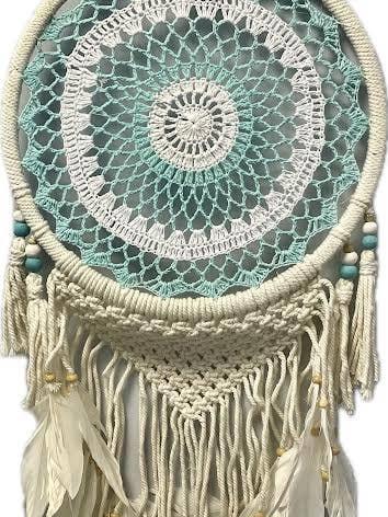 Attrape-rêves en crochet de 12" design pour la vente par Magic Touch Corp