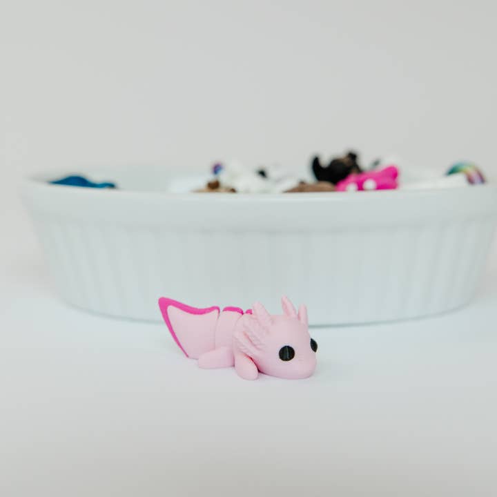 Ruby’s dragons - Wholesale Fidget Toy - Kids - Tiny 3D Printed Pocket Animal Fidgets