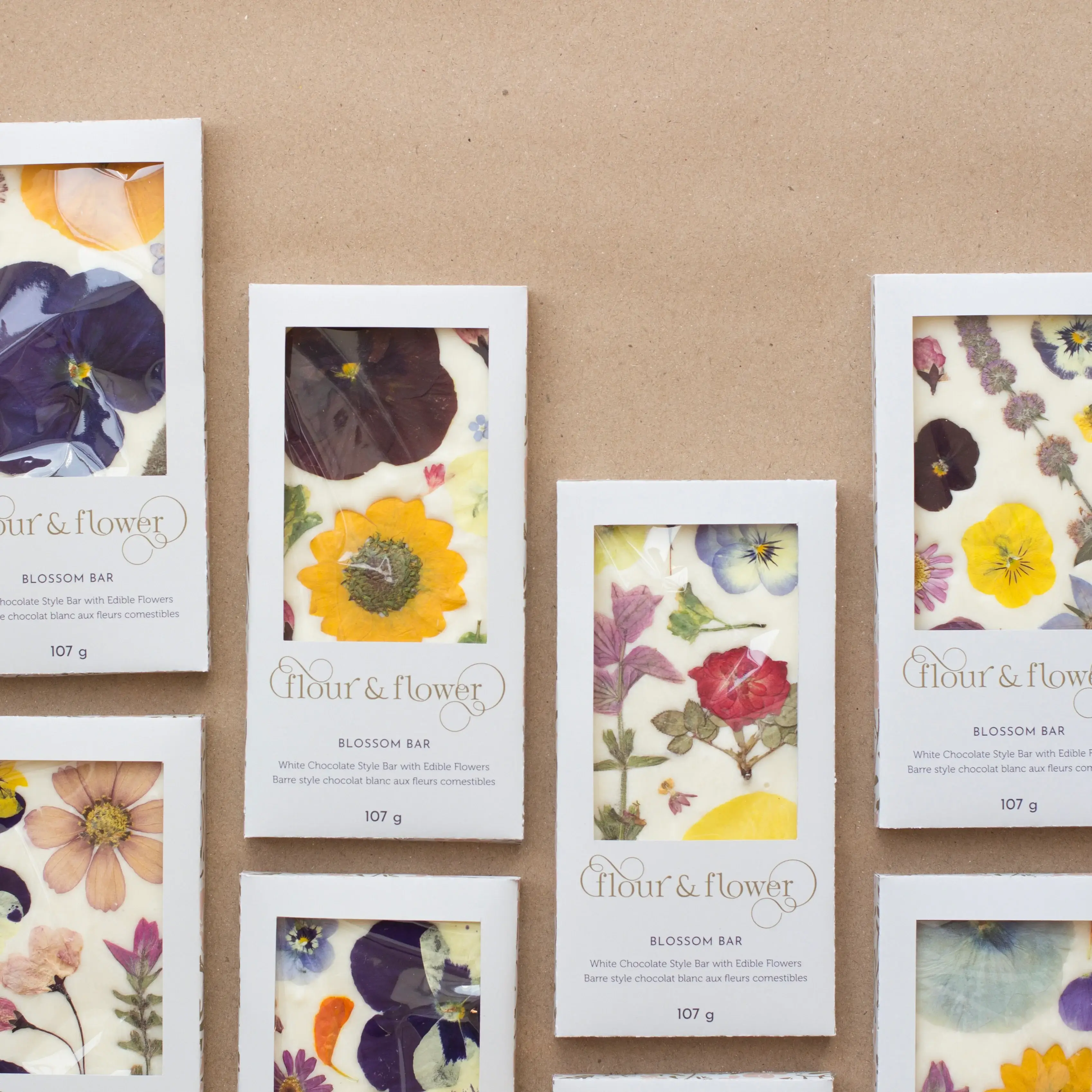 Flour & Flower - Wholesale Chocolate Bar - Blossom Bar 1