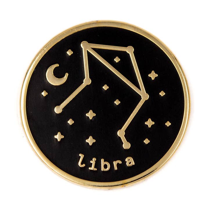 Libra Sternzeichen Emaille Pin für den Großhandel von These Are Things