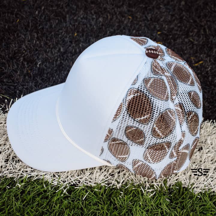 Flying S Company - Wholesale Trucker Hat - Unisex - Football Magna Pony™ Mesh Foam Trucker Hat8