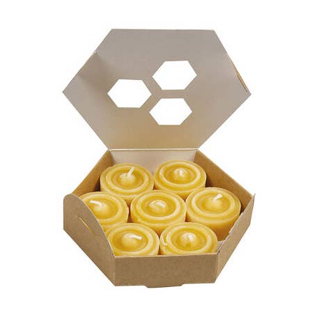 Scatola 7 candele di cera - 156 g per la vendita all'ingrosso da parte di Ecodis - Grand Beau