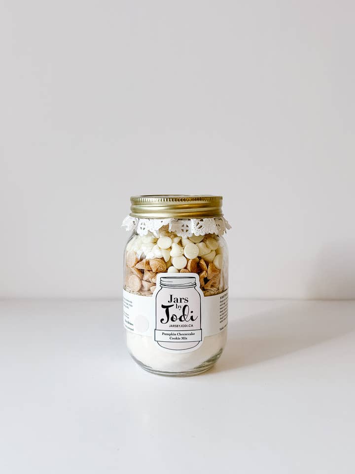 Pumpkin Cheesecake Cookie Mix for wholesale by Jars by Jodi